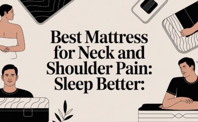 best mattress for neck and shoulder pain sleep guide