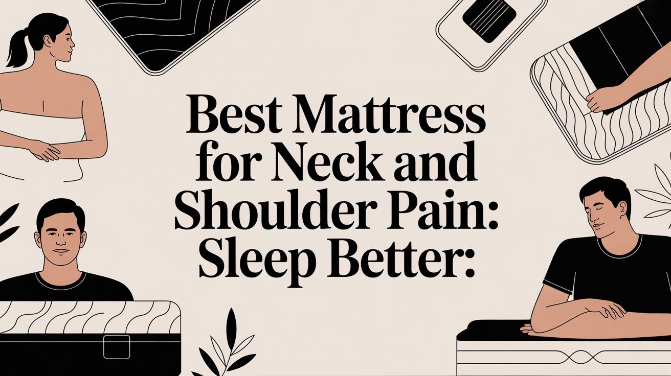 best mattress for neck and shoulder pain sleep guide