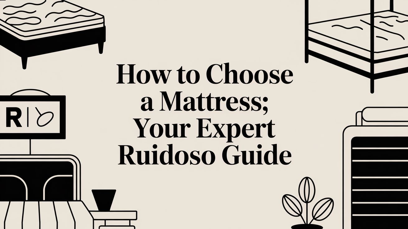 how to choose a mattress furniture illustration