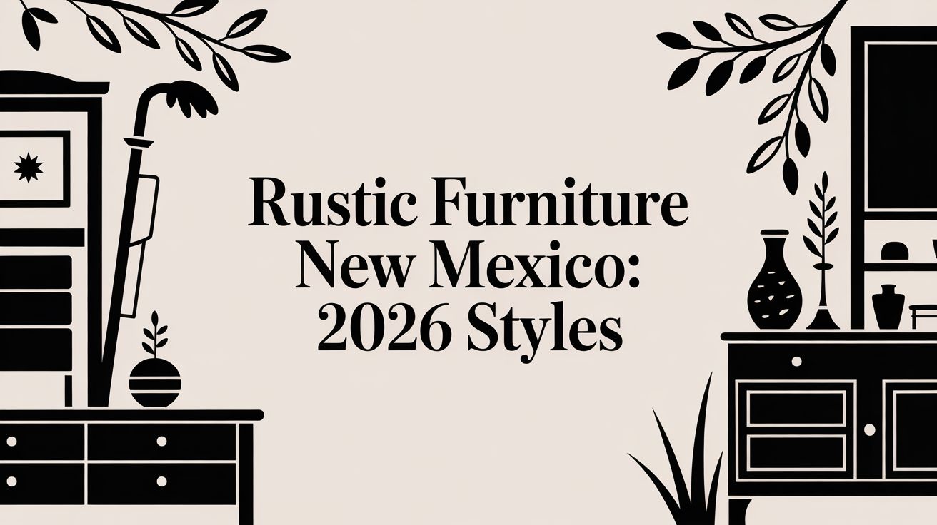 rustic furniture new mexico interior design