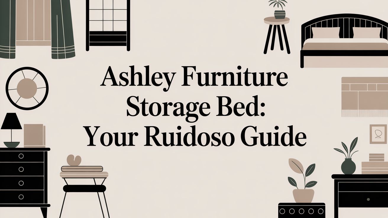 ashley furniture storage bed bedroom furniture