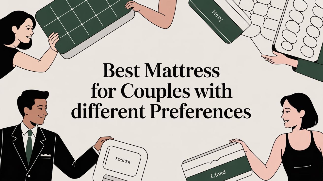 best mattress for couples with different preferences mattress illustration