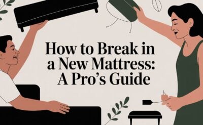 how to break in a new mattress mattress setup