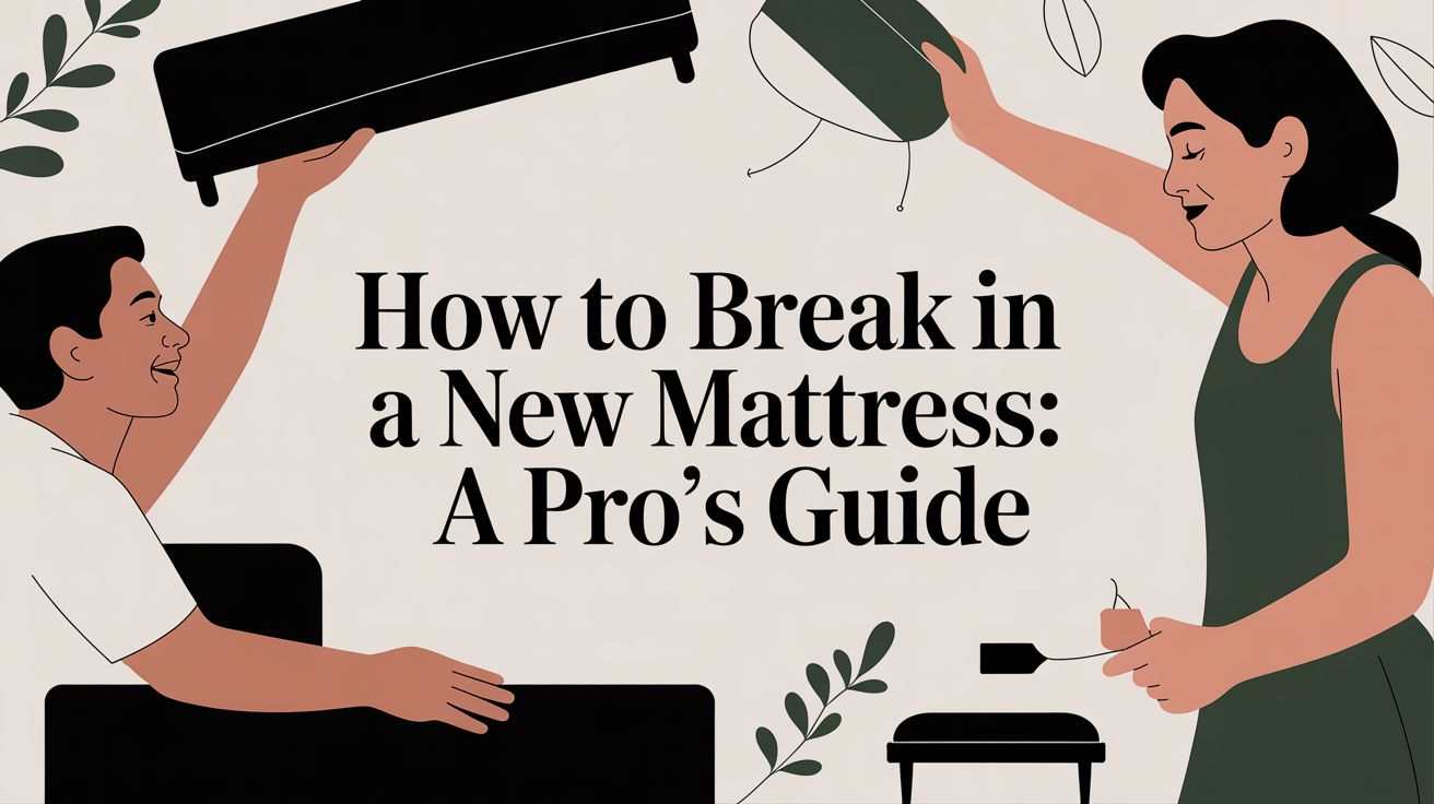 how to break in a new mattress mattress setup