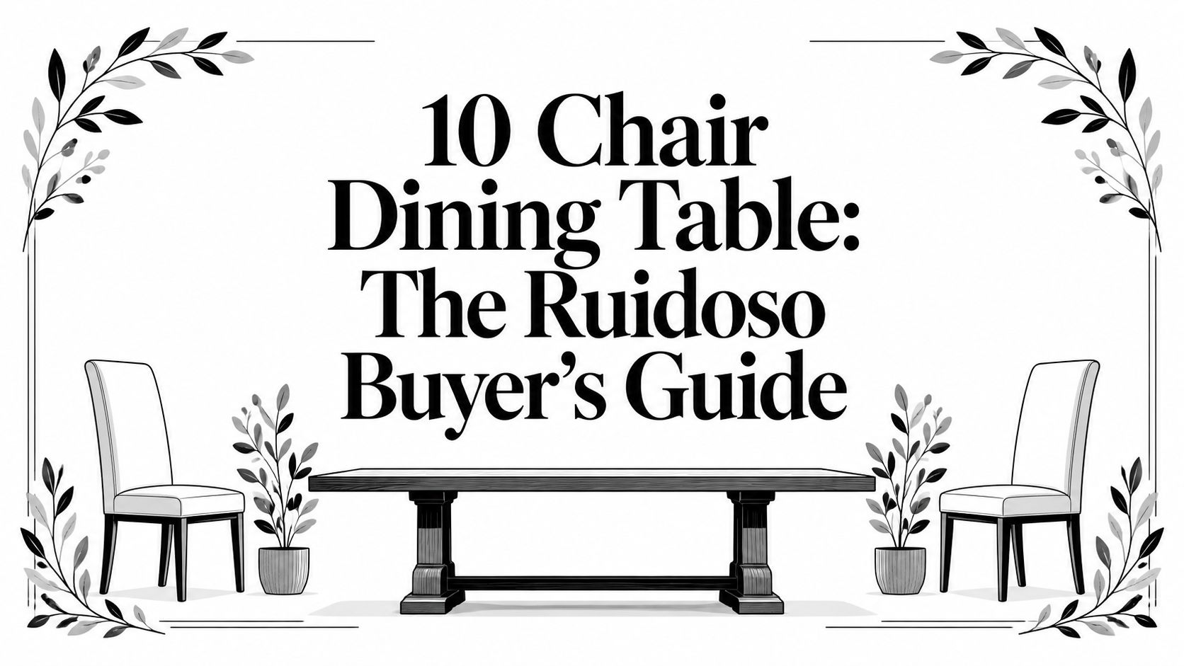 10 chair dining table dining room