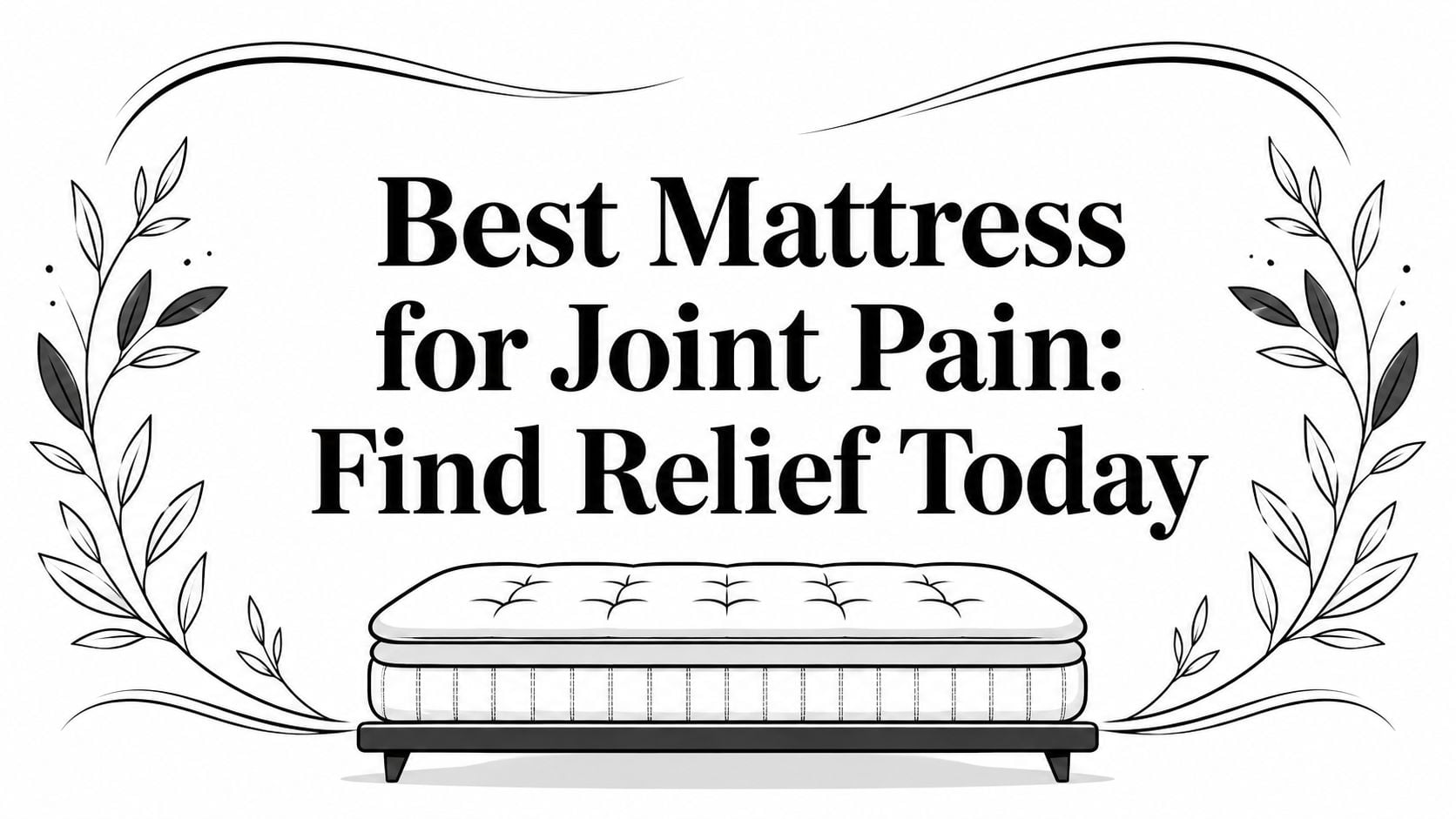 best mattress for joint pain mattress illustration