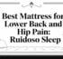 best mattress for lower back and hip pain mattress graphic