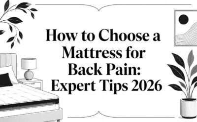 how to choose a mattress for back pain bedroom illustration