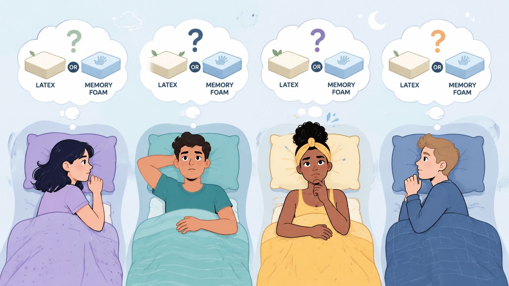 Who Is Each Mattress Best For?