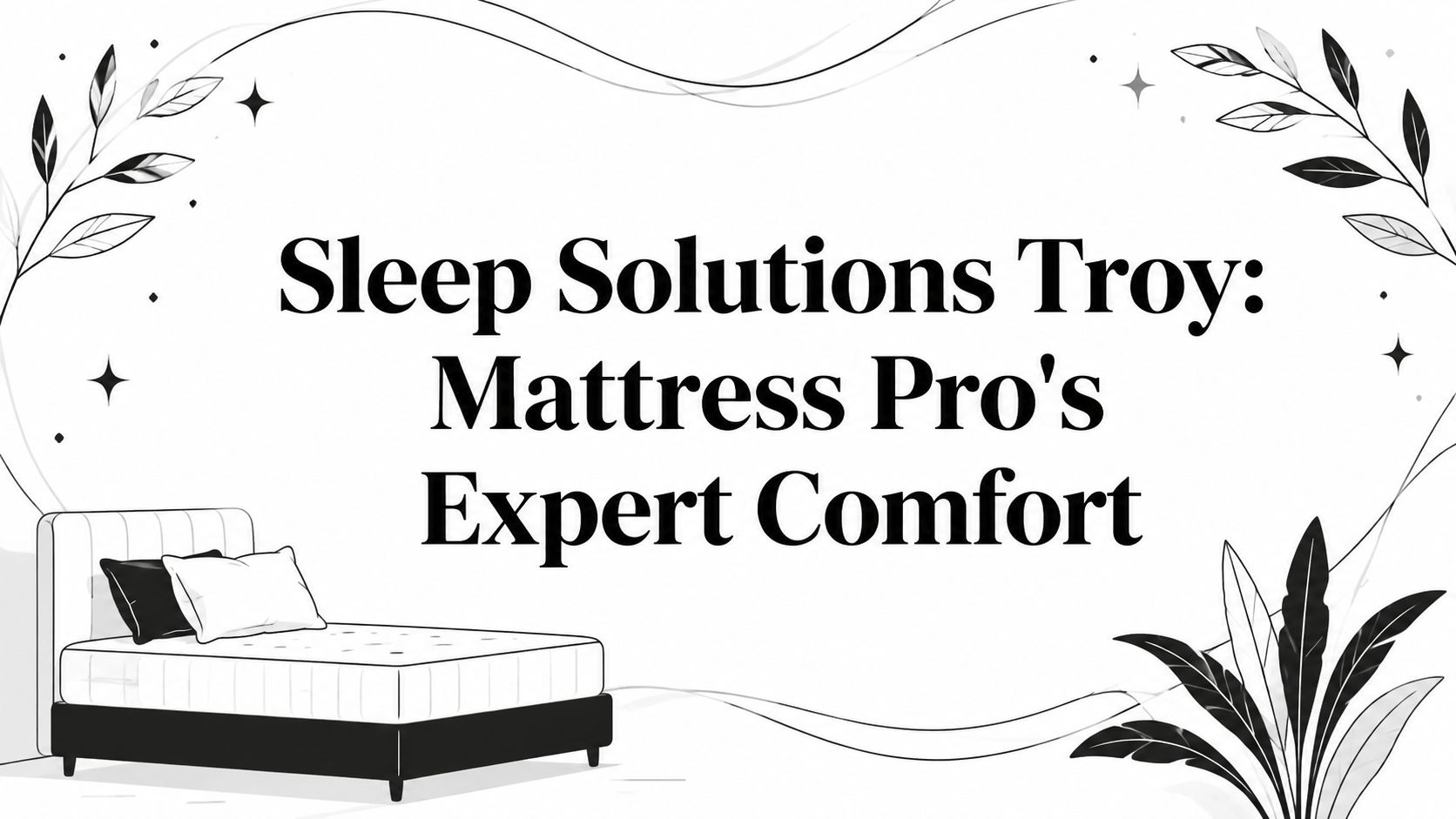 sleep solutions troy mattress bed