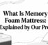 what is memory foam mattress mattress illustration