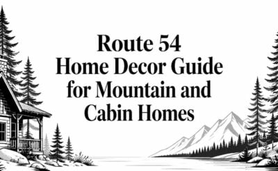 route 54 home decor mountain cabin
