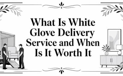 what is white glove delivery service furniture delivery