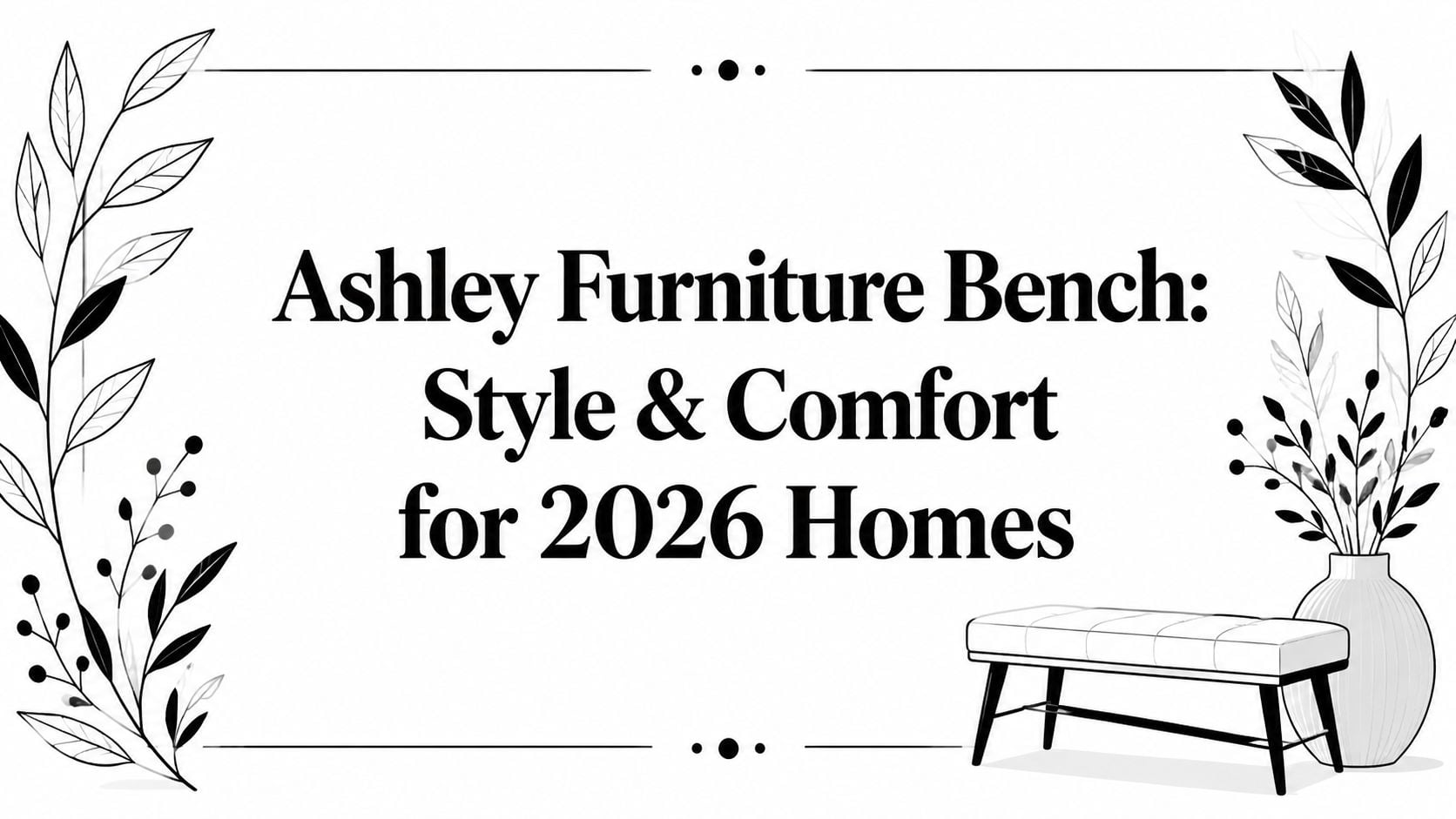 ashley furniture bench furniture design