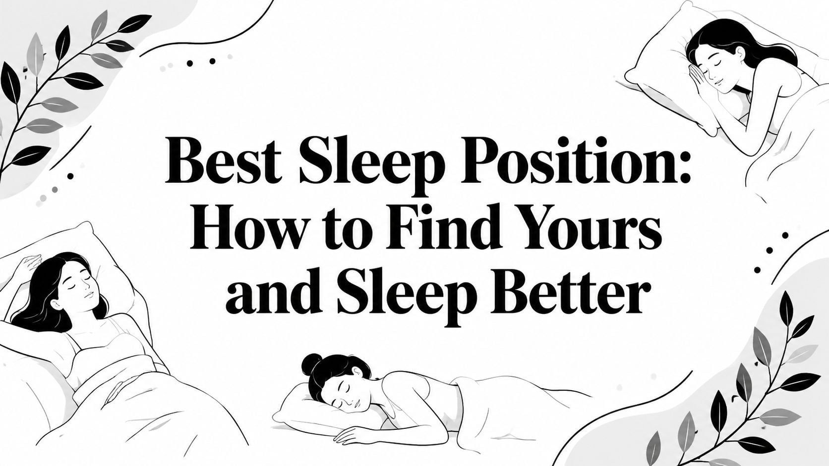 best sleep position sleeping postures