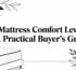 mattress comfort level guide