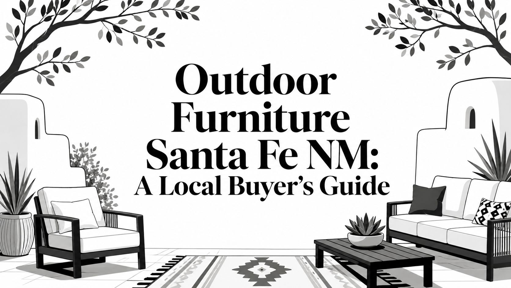 outdoor furniture santa fe nm patio illustration