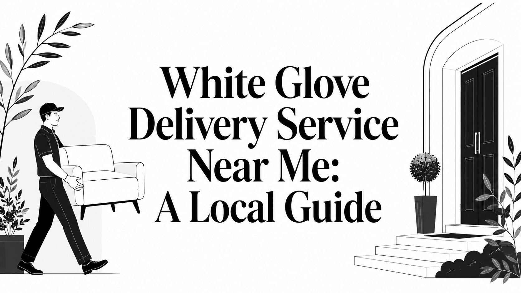 white glove delivery service near me delivery worker