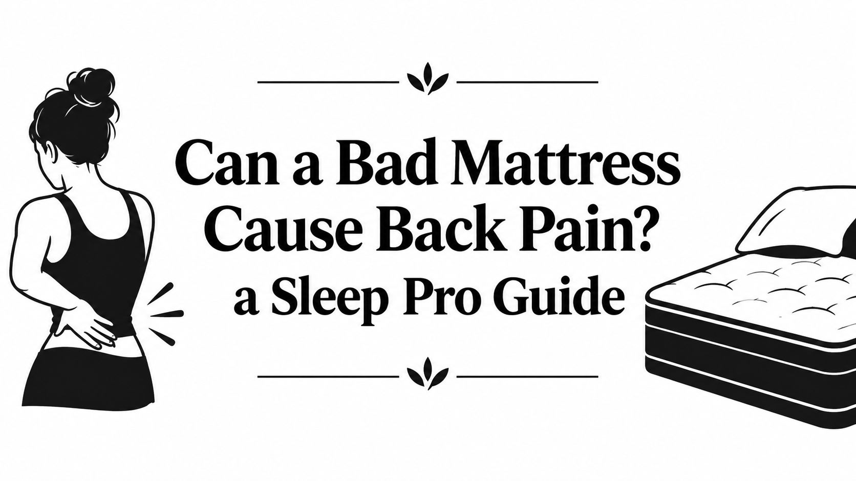 can a bad mattress cause back pain back pain