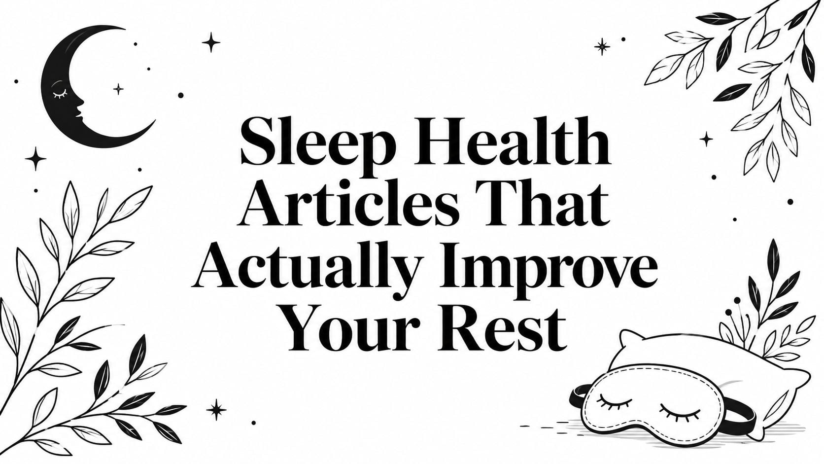 sleep health articles sleep wellness