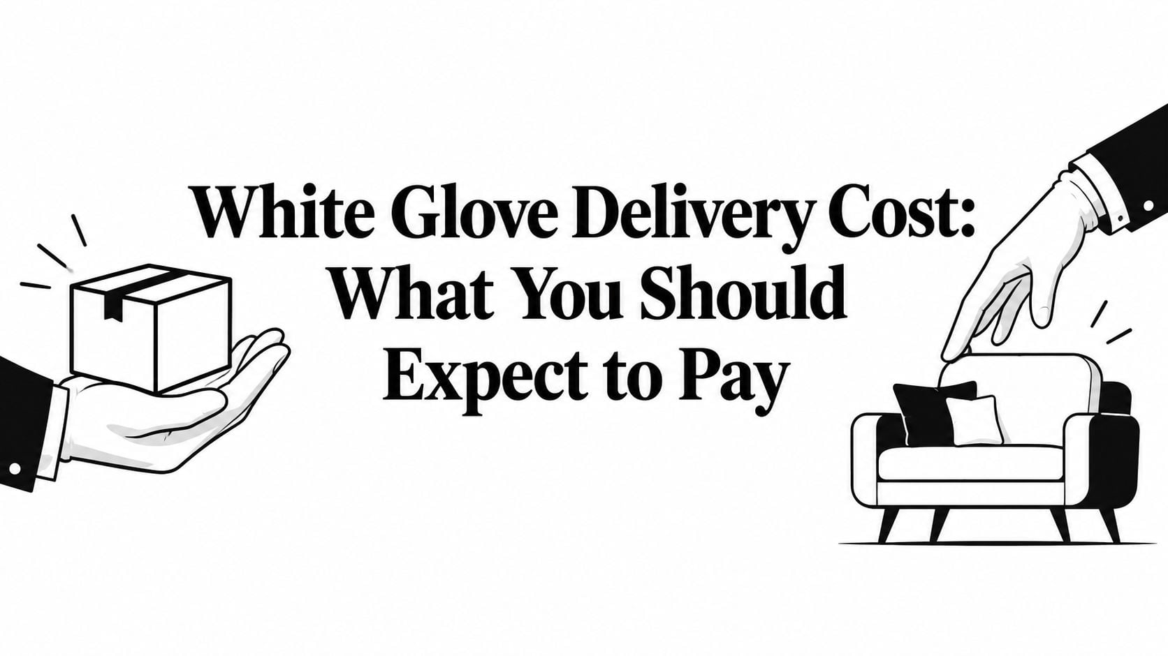 white glove delivery cost delivery services