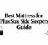 best mattress for plus size side sleepers side sleeper