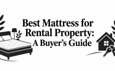 best mattress for rental property rental home