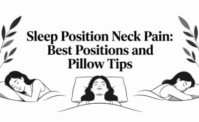 sleep position neck sleeping positions