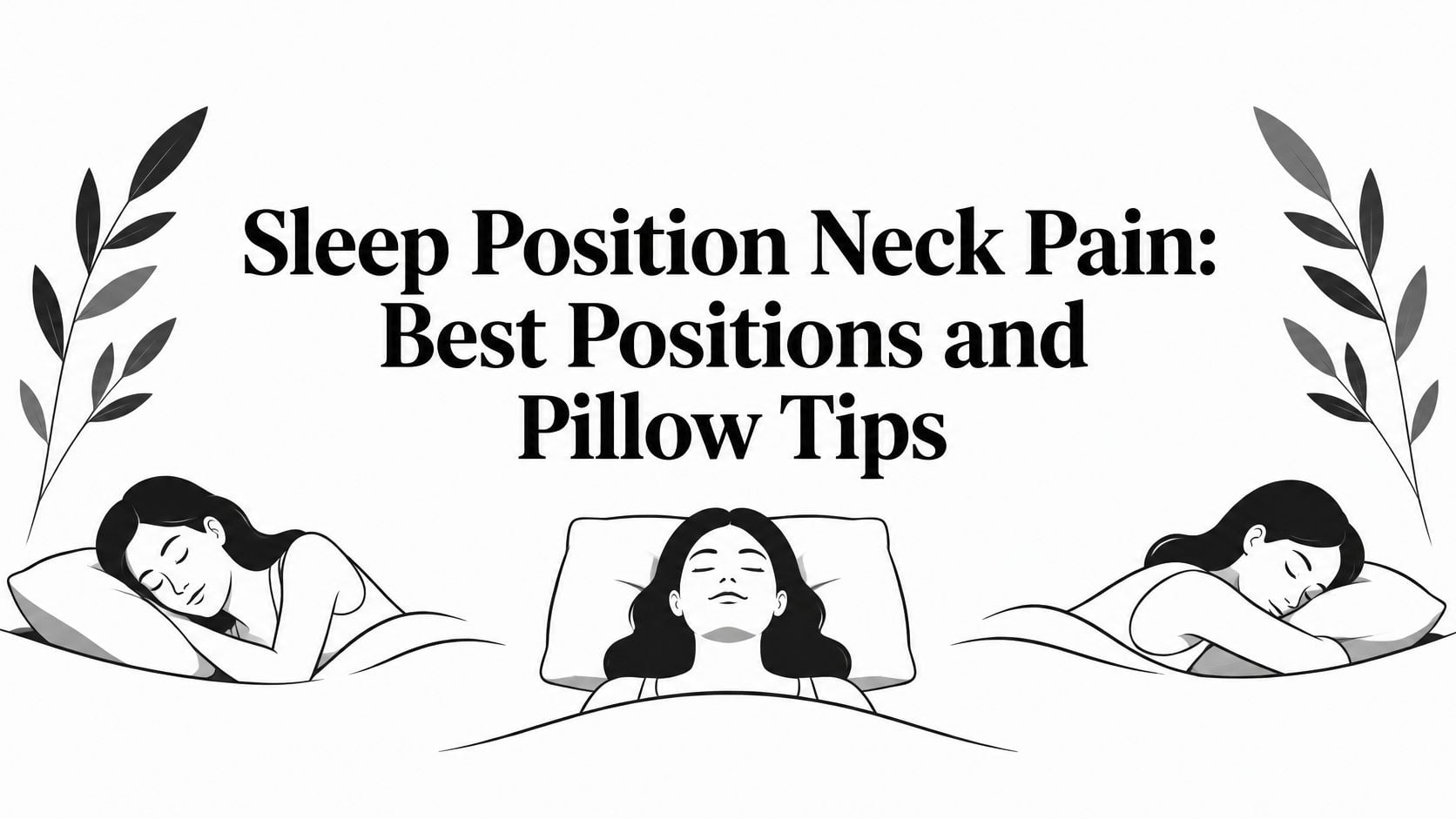 sleep position neck sleeping positions